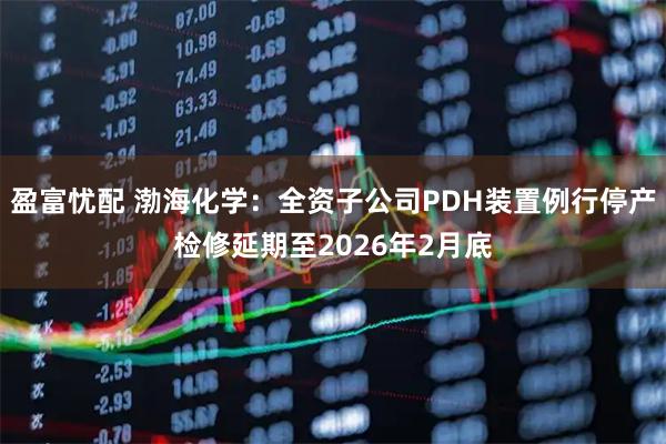 盈富忧配 渤海化学：全资子公司PDH装置例行停产检修延期至2026年2月底